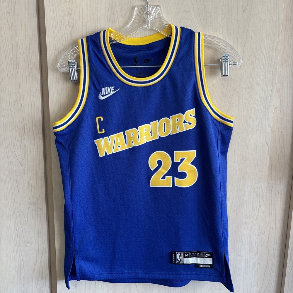 Golden State Warriors Draymond Green #23 Nike Swingman Jersey Youth Medium EUC